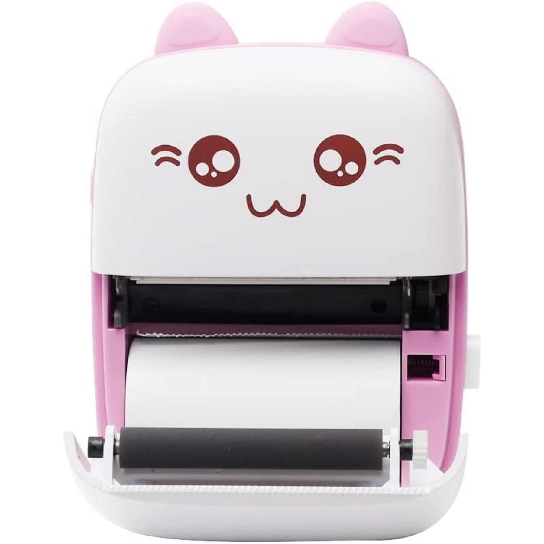 Mini impresora térmica portátil Modunm diseño gato color rosado